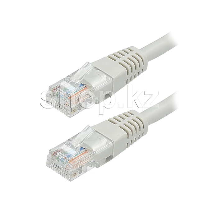 Патч-корд Patch cord RJ-45 6 cat Cablexpert PP6U-2M, UTP, 2m, Grey