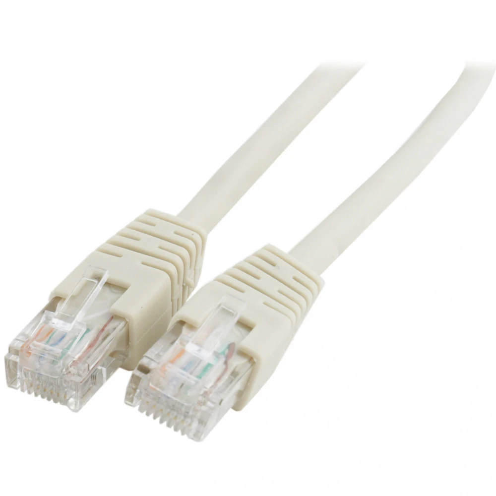 Патч-корд Patch cord RJ-45 6 cat Cablexpert PP6U-5M, UTP, 5m, Grey — 3