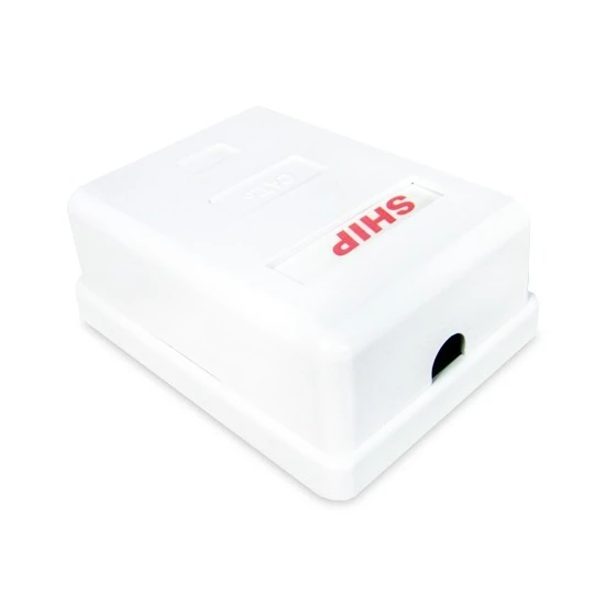 Розетка 1-port RJ-45 SHIP A-169, Cat.5e, FTP — 3