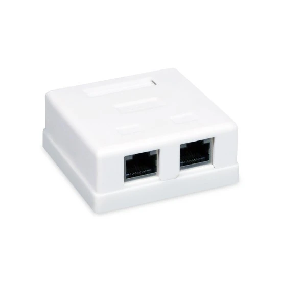 Розетка 2-port RJ-45 SHIP A-170, Cat.5e