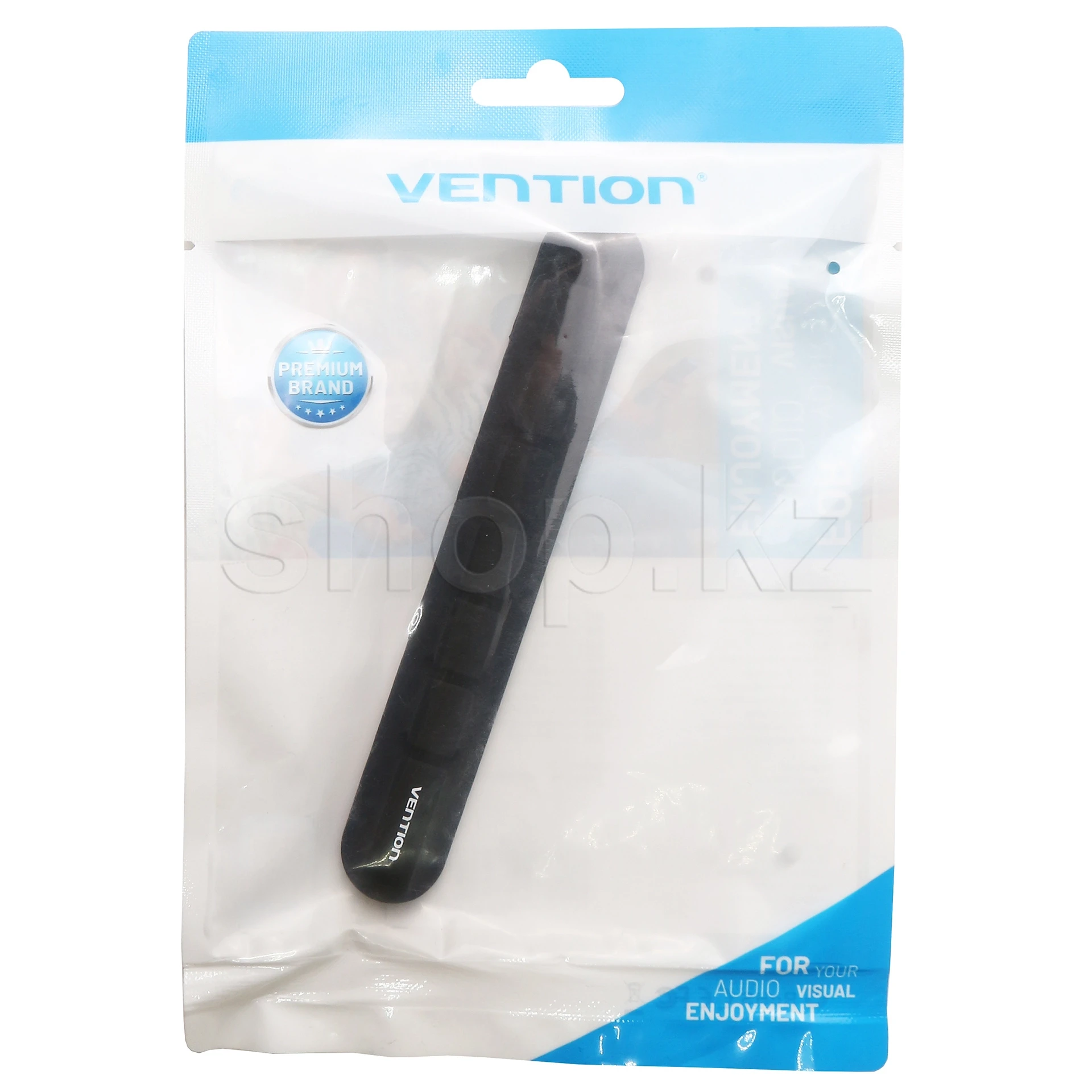 Фиксатор кабеля Vention KBSB0, 7 портов, силикон, Black — 3