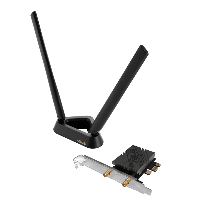 Сетевая карта Asus Wireless PCE-BE92BT, 802.11be, 688/2402/5764 Мбит/с, 2.4/5/6GHz