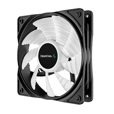 Вентилятор для корпуса DeepCool RF120B, 12cm, 3pin+Molex, 1300rpm, 48.9CFM, 21.9dB, Blue LED — 2