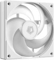 Вентилятор для корпуса ID-Cooling AS-120-W, 12cm, 4pin, 300-2000rpm, 58CFM, 27.2dB, White