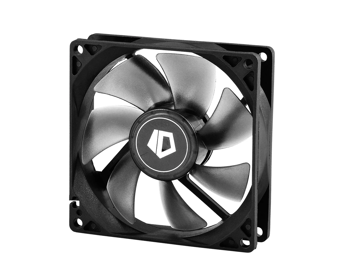 Вентилятор для корпуса ID-Cooling NO-9225-SD, 9.2cm, 3pin, 1500rpm, 28.5CFM, 28.5dB, Black — 2