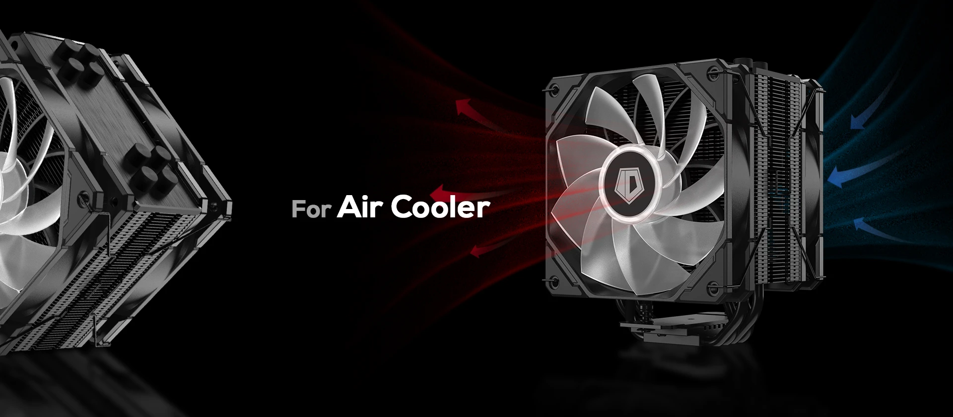 Вентилятор для корпуса ID-Cooling TF-12025-ARGB Reverse, 12cm, 4pin, 500-1500rpm, 63.2CFM, 30.5dB — 4