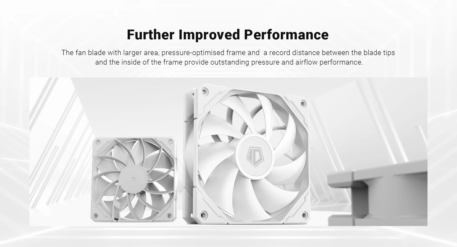 Вентилятор для корпуса ID-Cooling TF-12025-Pro, 12cm, 3+4pin,500-1800rpm, 82.5CFM, 35.2dB — 2