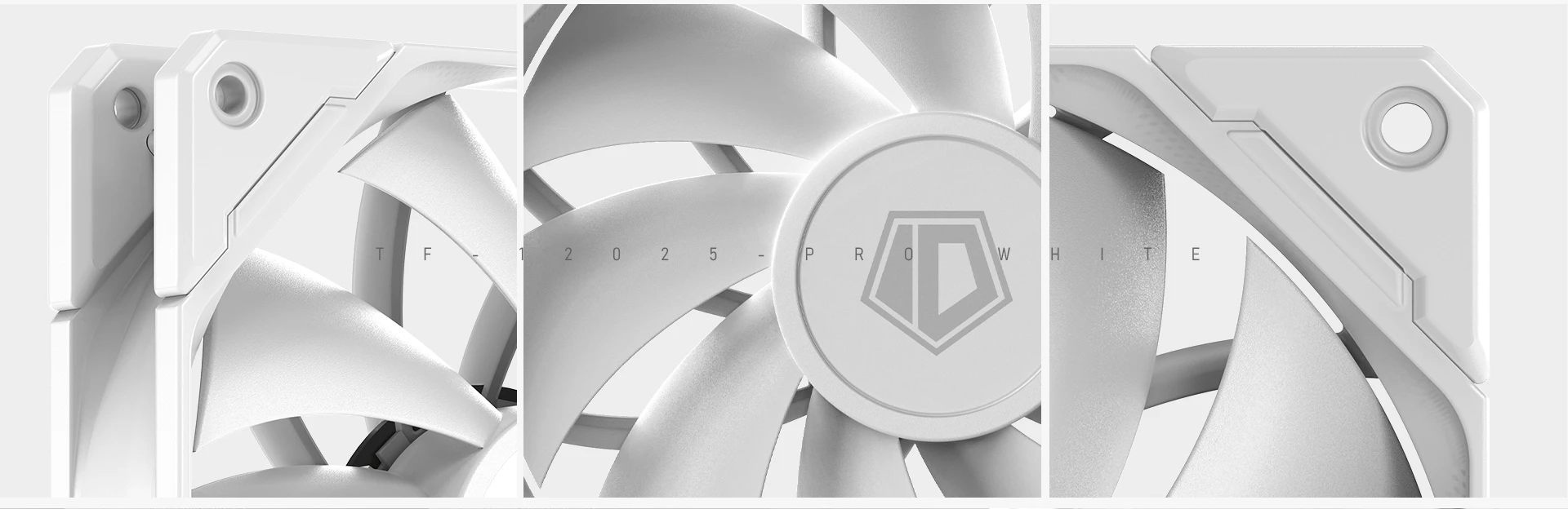 Вентилятор для корпуса ID-Cooling TF-12025-Pro, 12cm, 3+4pin,500-1800rpm, 82.5CFM, 35.2dB — 4
