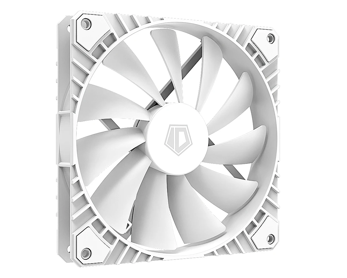 Вентилятор для корпуса ID-Cooling WF-14025-XT White V2, 14cm, 4pin, 800-1600rpm, 76.8CFM, 32.6dB