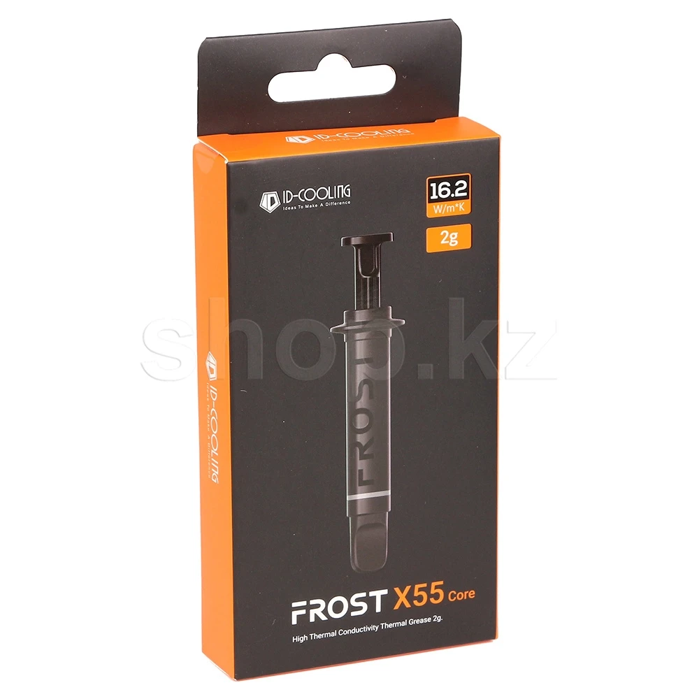 Термопаста ID-Cooling Frost X55 Core, 16.2W/(M*K), шприц, 2g, Grey — 3
