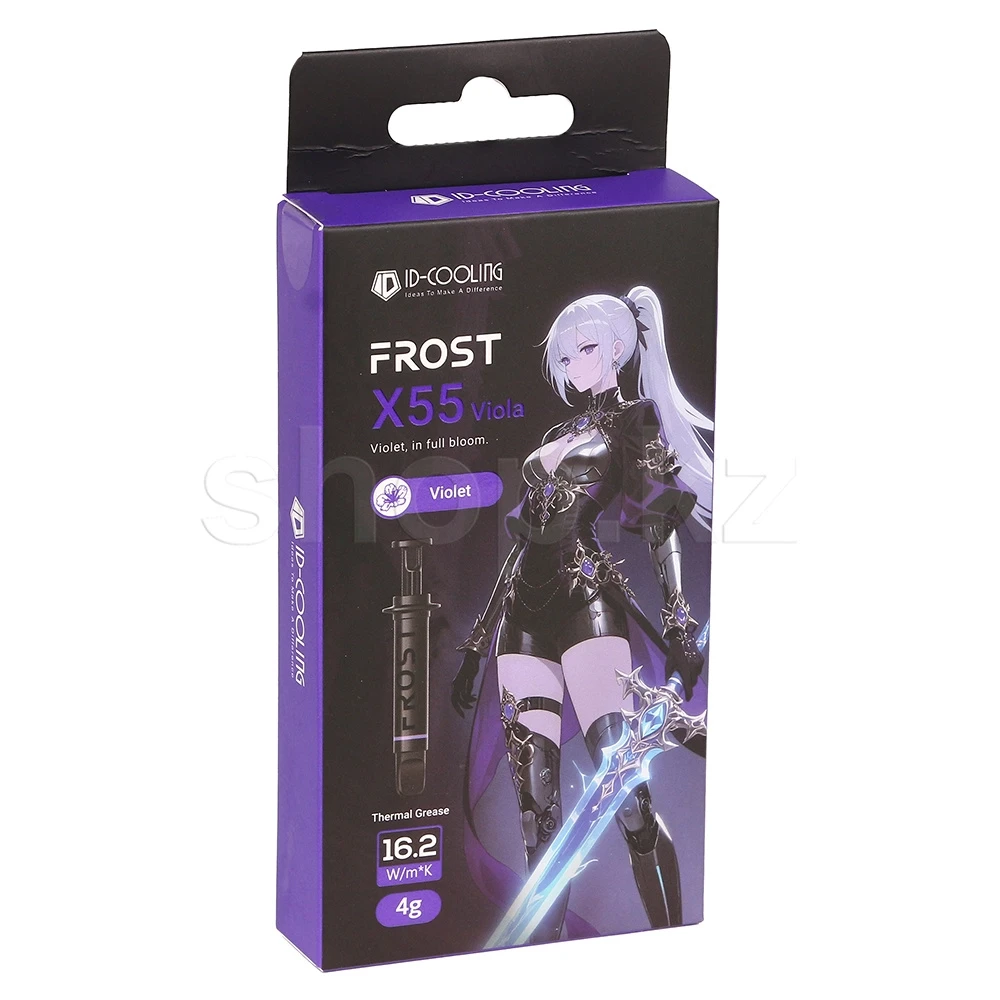 Термопаста ID-Cooling Frost X55 Viola, 16.2W/(M*K), шприц, 4g, Grey — 3