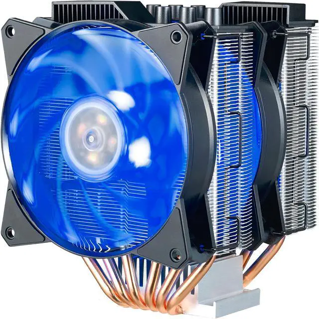 Кулер Cooler Master MasterAir MA620P, S775/115X/1366/2011/2066/AM4, 2x12cm,4pin,600-1800rpm,31dB