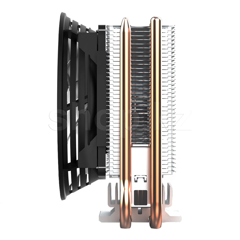 Кулер PCCooler S83 PRO, SRGB, 1700/1200/115x/AM4/AM5, 10cm, 3pin, Al+Cu, 1900rpm, 36.82CFM, 26dB — 2