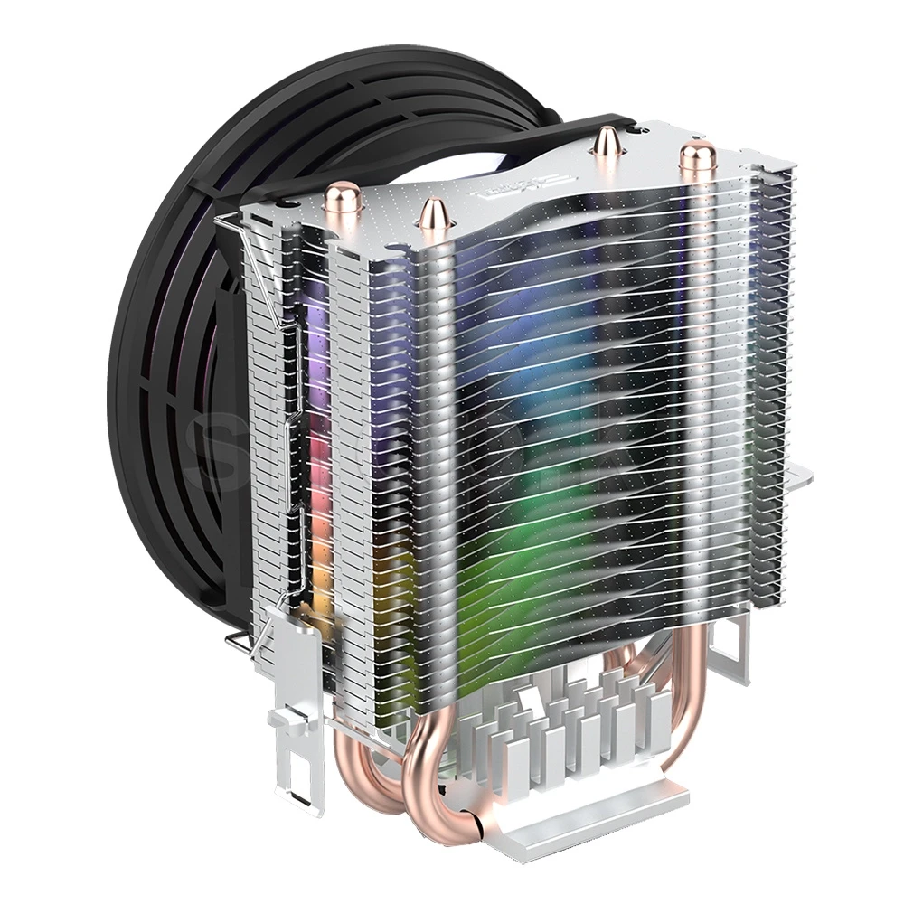 Кулер PCCooler S83 PRO, SRGB, 1700/1200/115x/AM4/AM5, 10cm, 3pin, Al+Cu, 1900rpm, 36.82CFM, 26dB — 3