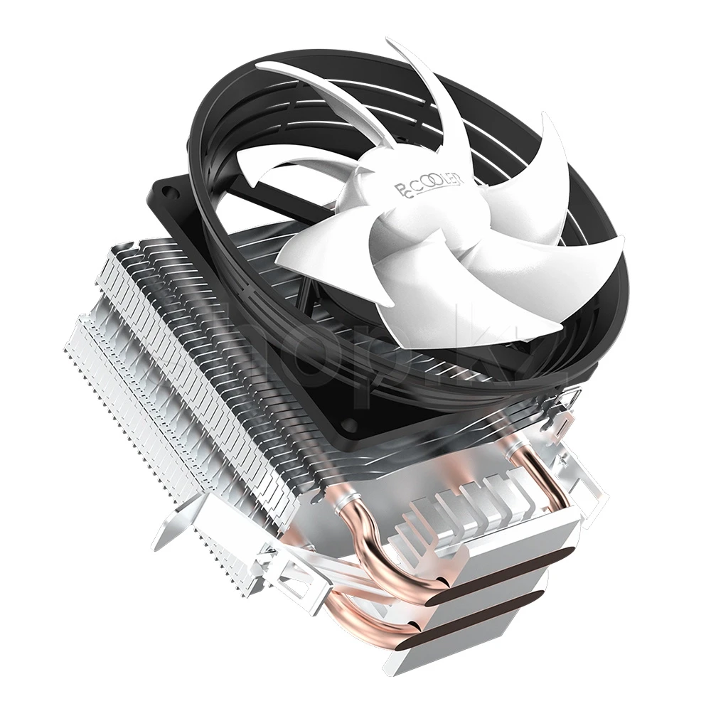 Кулер PCCooler S83 PRO, SRGB, 1700/1200/115x/AM4/AM5, 10cm, 3pin, Al+Cu, 1900rpm, 36.82CFM, 26dB — 4