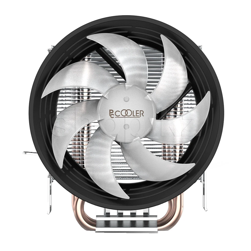 Кулер PCCooler S83 PRO, SRGB, 1700/1200/115x/AM4/AM5, 10cm, 3pin, Al+Cu, 1900rpm, 36.82CFM, 26dB — 5