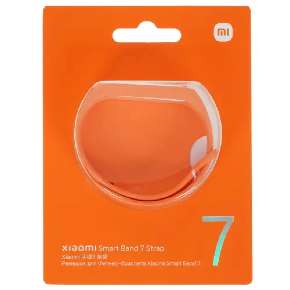 Ремешок для смарт-браслетов Xiaomi Smart Band 7 (M2142AS1), Orange — 2