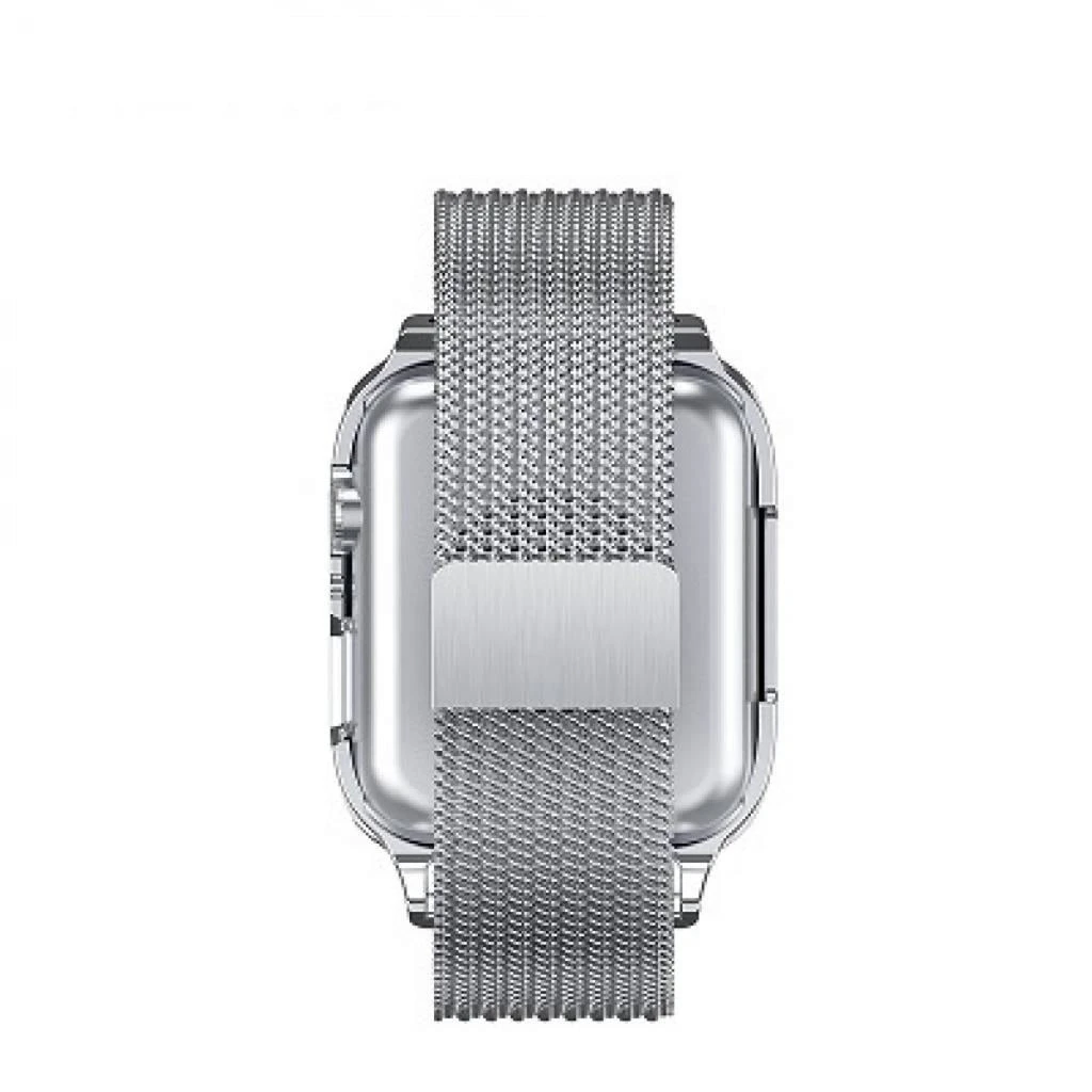 Ремешок для смарт-часов Apple Watch 4, 44mm, Usams, сталь, Silver