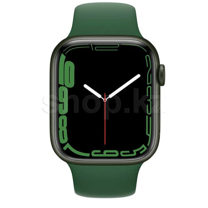 Смарт-часы Apple Watch Series 7, 41mm, 32GB ROM, Wi-Fi, BT, GPS, фторэластомер, Green — 2