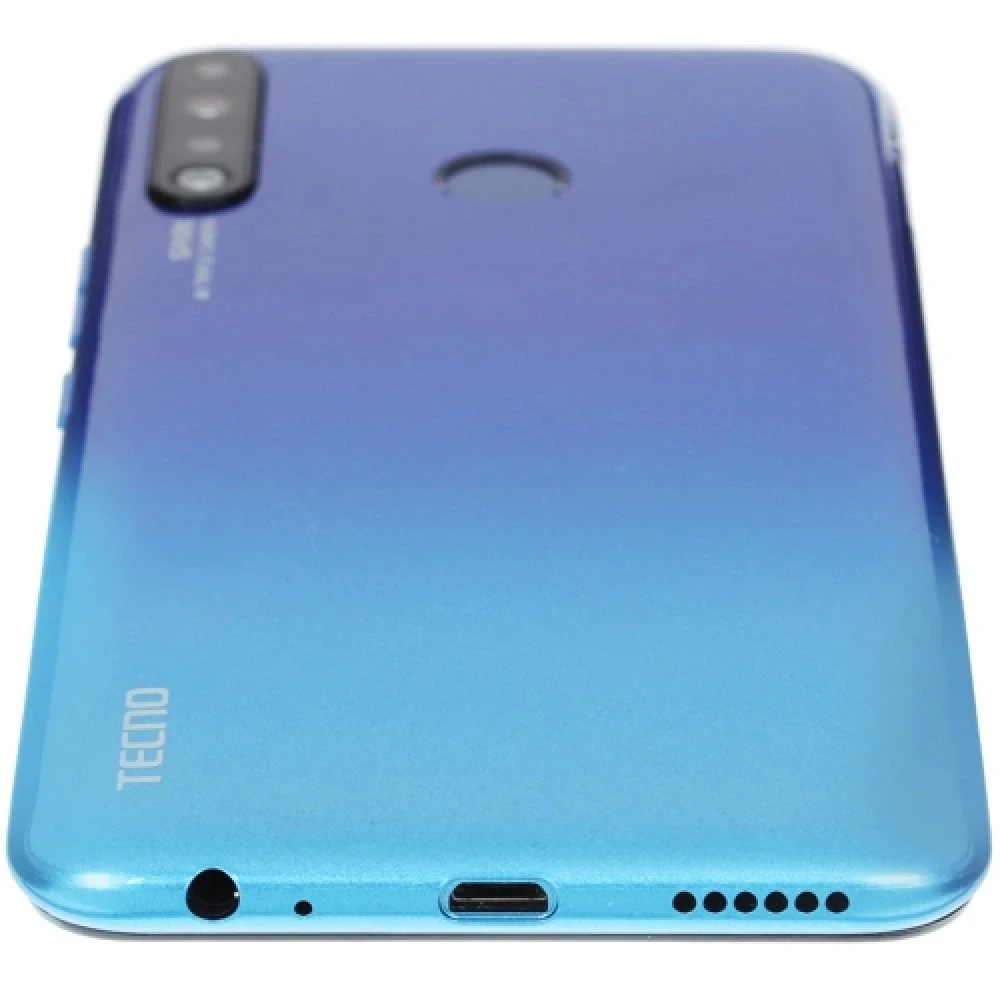 Смартфон Tecno Spark 4, A22 2/32GB, 6.52"IPS, 1600x720, BT5.0, 2xSIM+microSD, Vacation Blue — 3