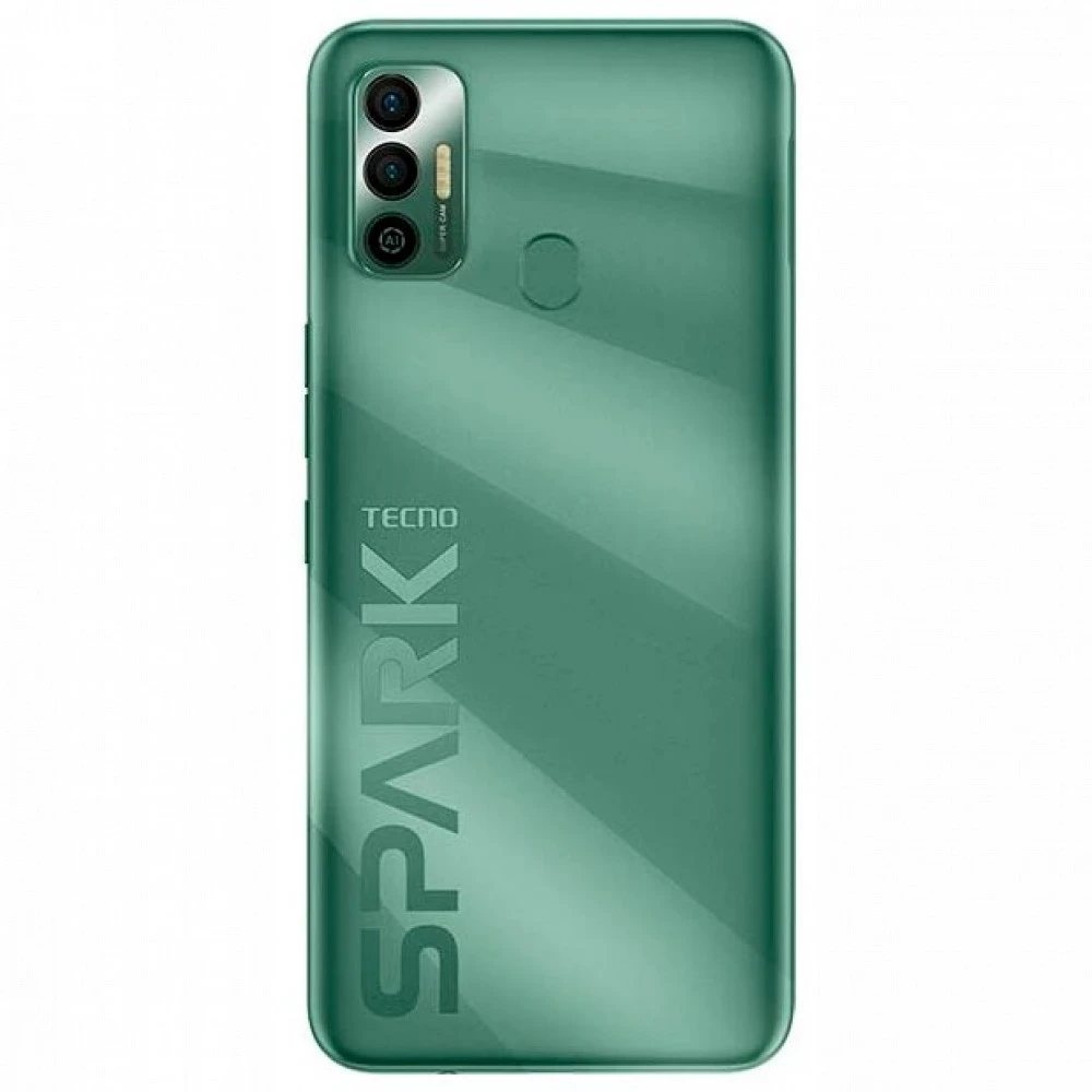 Смартфон Tecno Spark 7, A25 4/64GB, 6.5"IPS, 1600x720, BT5.0, NFC, 2xSIM+microSD, Spruce Green — 4