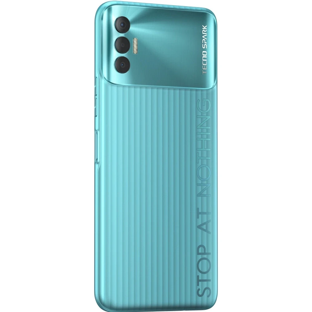 Смартфон Tecno Spark 8P, G85 4/64GB, 6.6"IPS, 2408x1080, BT5.0, NFC, 2xSIM+microSD, Turquoise Cyan — 4