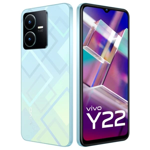 Смартфон vivo Y22, G85 4/64GB, 6.55"IPS, 1612x720, BT5.0, 2xSIM+microSD, Metaverse Green — 2
