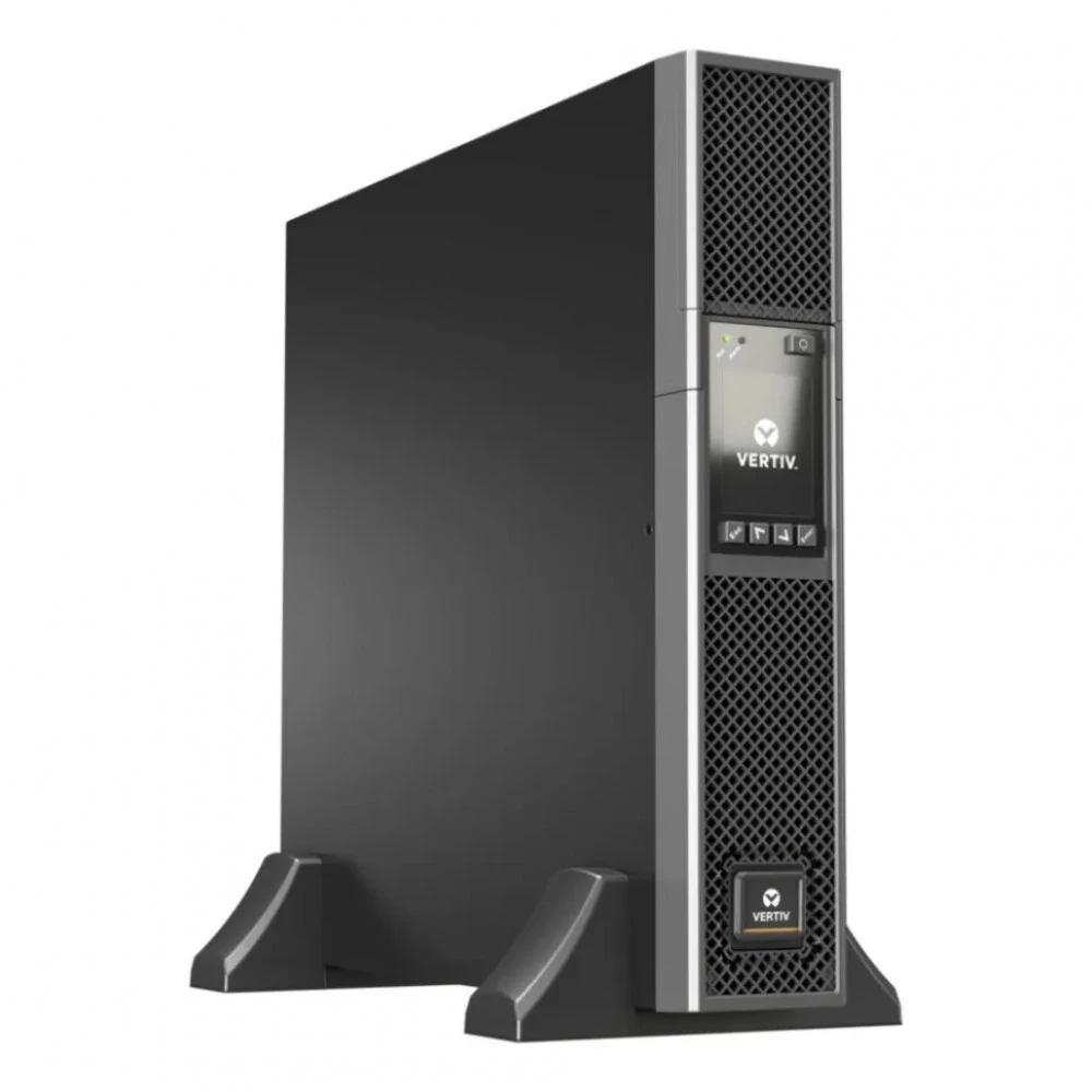 ИБП Vertiv Liebert GXT5 1ph UPS, 1kVA, input plug IEC C14 inlet, 2U, output – 230V, output socket groups (8)C13, , rackmount kit, 3-year warranty — 2