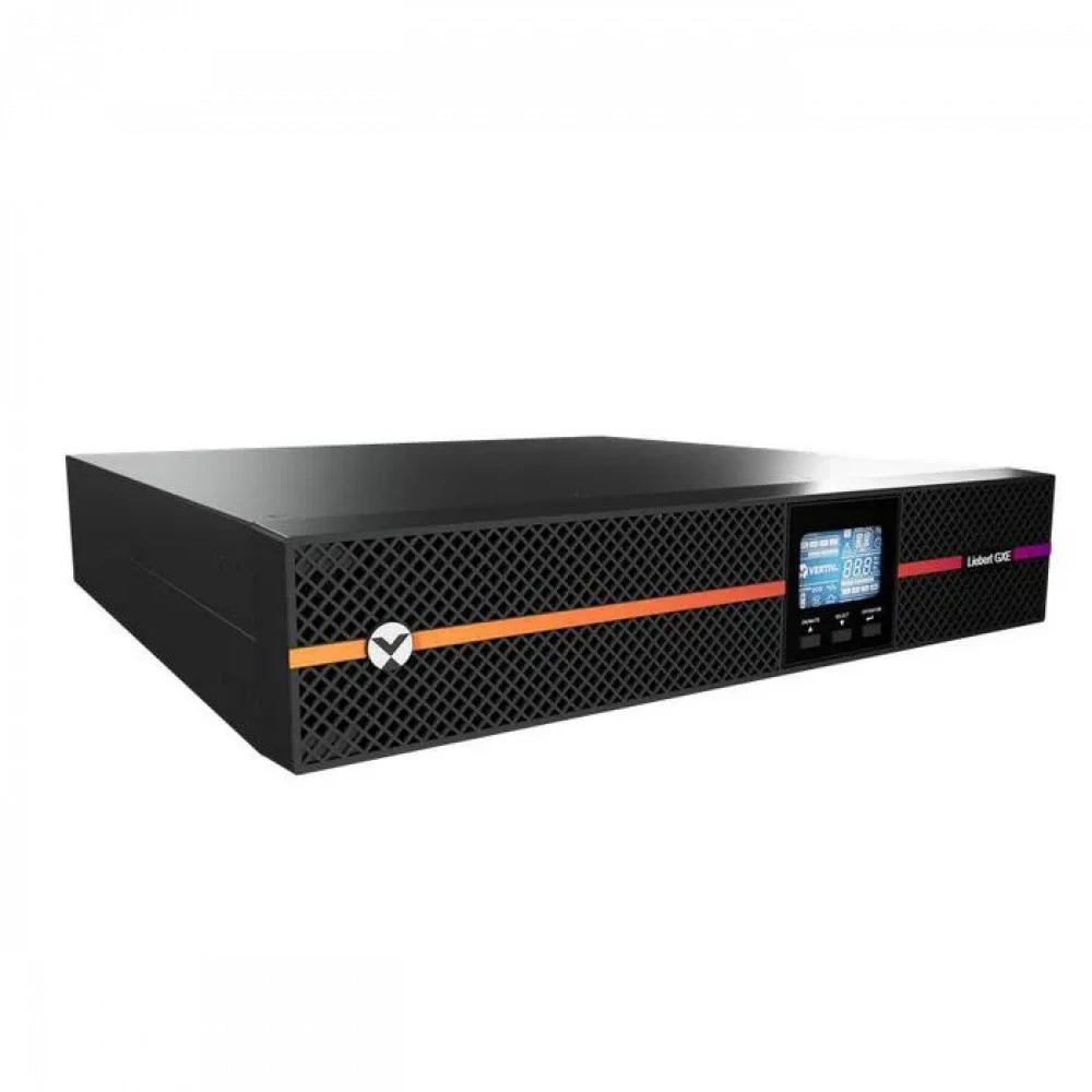 ИБП Liebert GXE UPS 3kVA 1ph UPS 230V Rack/Tower W/Batteries, C20 input/C13 x 8 output + C19 x 1, 2-year warranty, rack kit — 3