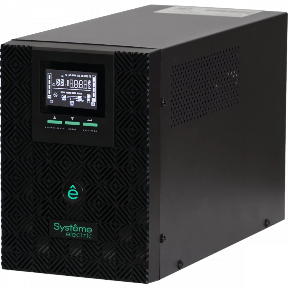 Systeme Electric Smart-Save SMT 1000 ВA, 230 В, 1:1, 2 шт. АКБ, 12В 9Ач, размеры 157,5x453x227,5 мм