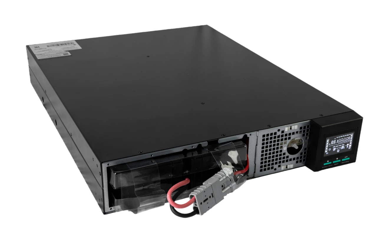 Systeme Electric Smart-Save Online SRT 3000 ВА 2 поколения, конвертируемый форм-фактор 2U, 230 В, 8 розеток IEC C13 + 1хС19, SmartSlot, LCD, USB HID, SNMP карта, RS-232, версия с возможностью увеличения времени автономии — 2
