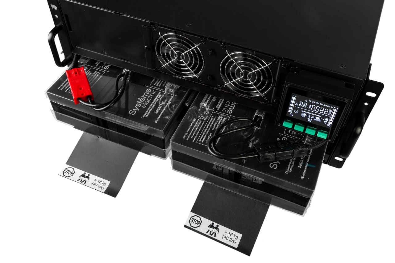 Systeme Electric SRTSE 2 поколения 10000ВА/Вт, 4U,5 C13+3 C19,USB,RS-232,RS485,COM,сухие контакт,прлл,SNMP — 2