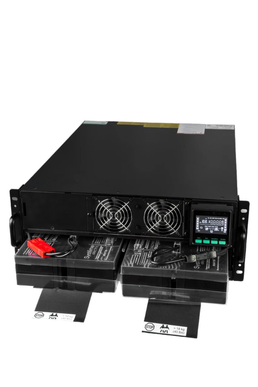 Systeme Electric SRTSE 2 поколения 10000ВА/Вт, 4U,5 C13+3 C19,USB,RS-232,RS485,COM,сухие контакт,прлл,SNMP — 5