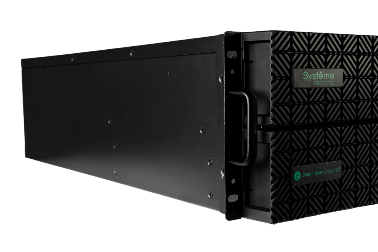 Systeme Electric Smart-Save Online SRTSE 2 поколения 8000 ВА/Вт, 4U,5 C13+3 C19,USB,RS-232,RS485,COM,сухие контакт,прлл
