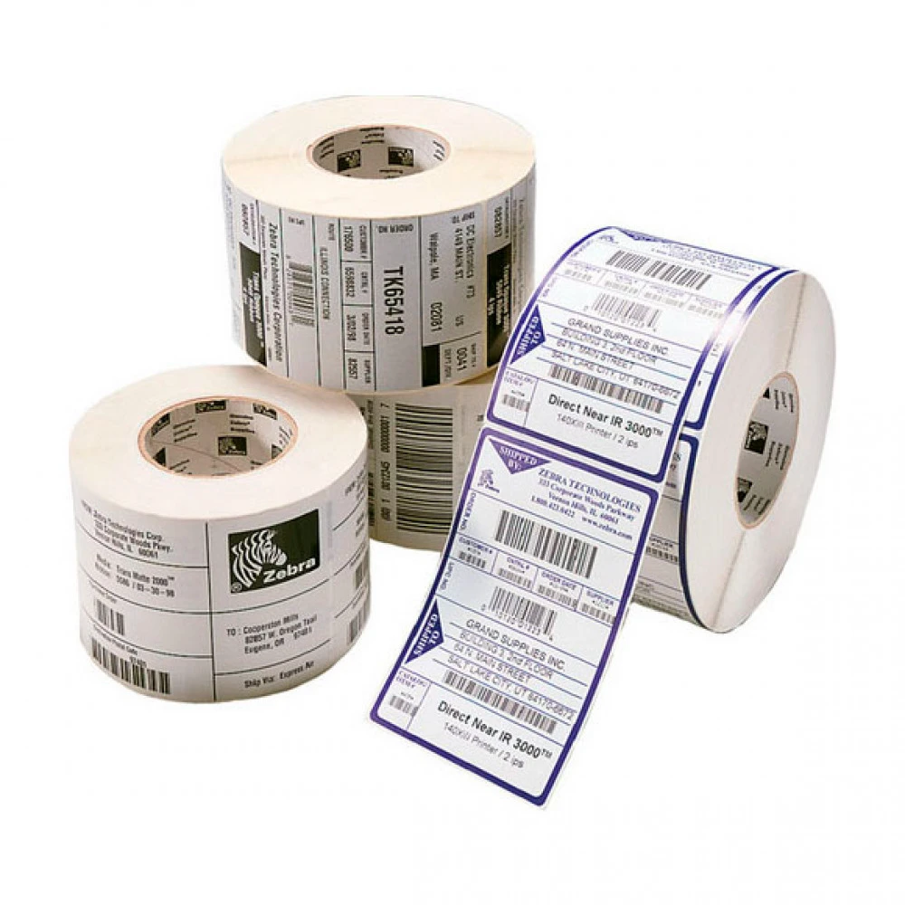 Расходный материал Label, Paper, 102x76mm; Direct Thermal, Z-Perform 1000D, Uncoated, Permanent Adhesive, 76mm Core (2110 labels per roll)