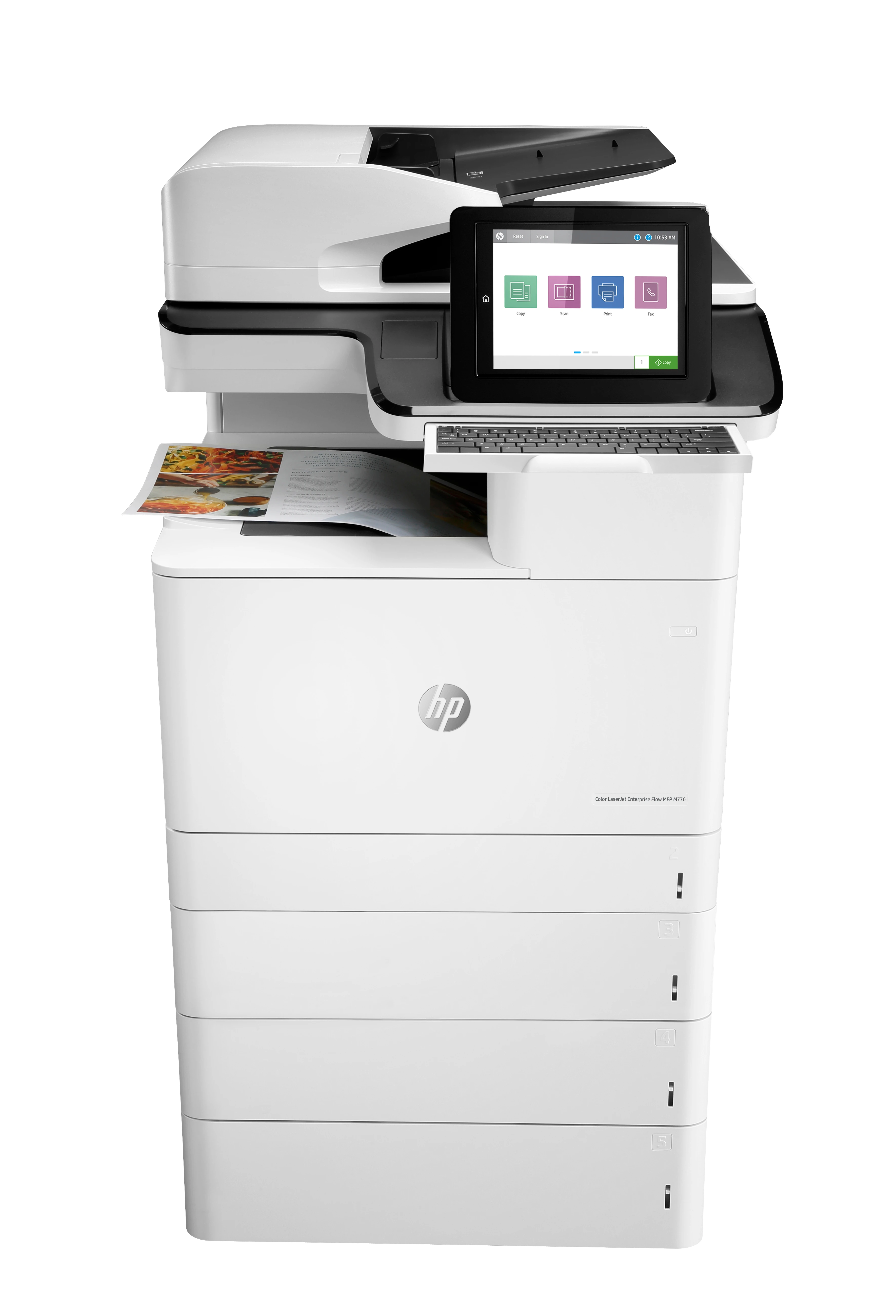МФУ HP Color LaserJet Ent MFP M776z Printer (A3) — 4