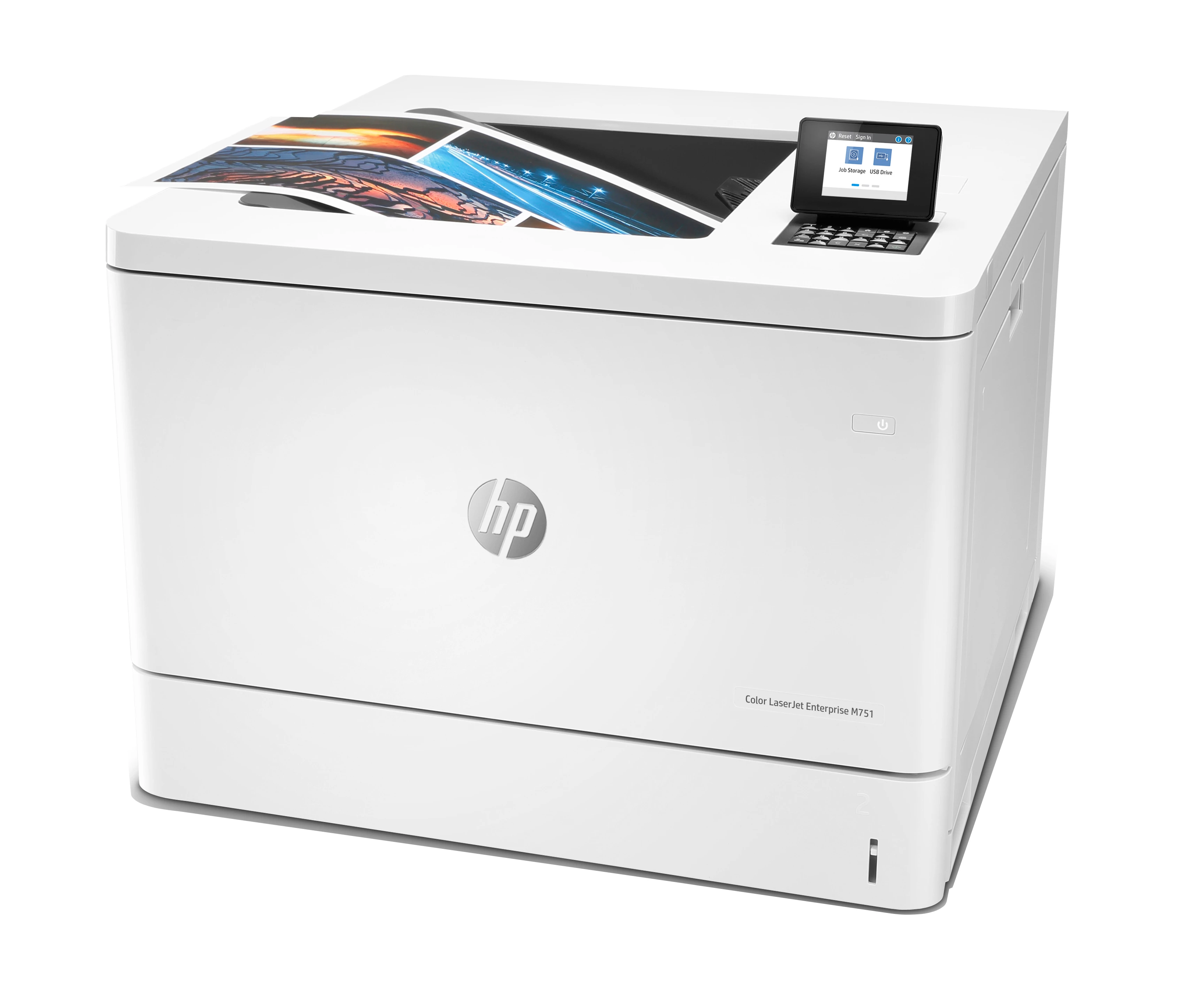 Принтер HP Color LaserJet Ent M751dn Prntr (A3) — 2