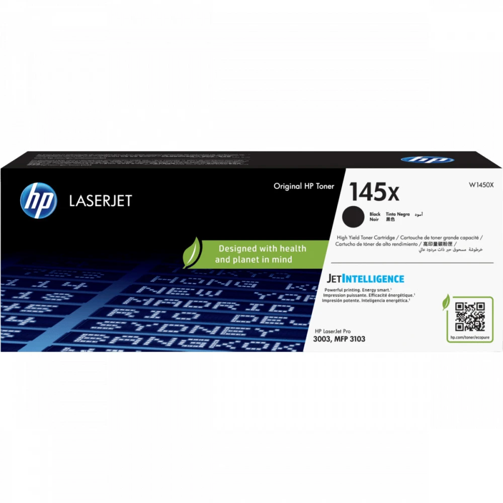 Тонер-картридж 145X High Yield Black Original LaserJet Toner Cartridge for MFP 3103/LJ Pro 3003, up to 3800 pages