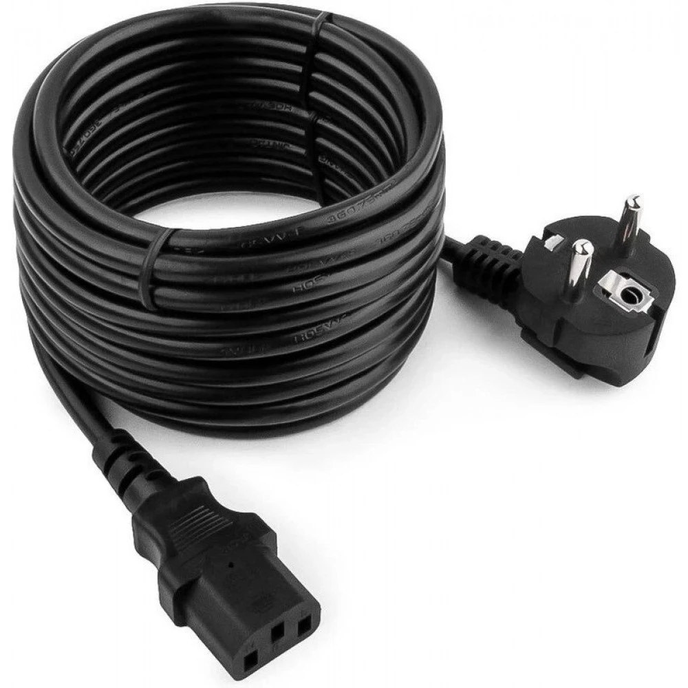 Кабель питания S SMART SM-PCCK-1.8M <1.8, 10A 250V, CCA, EU, 3*1mm, BLACK>