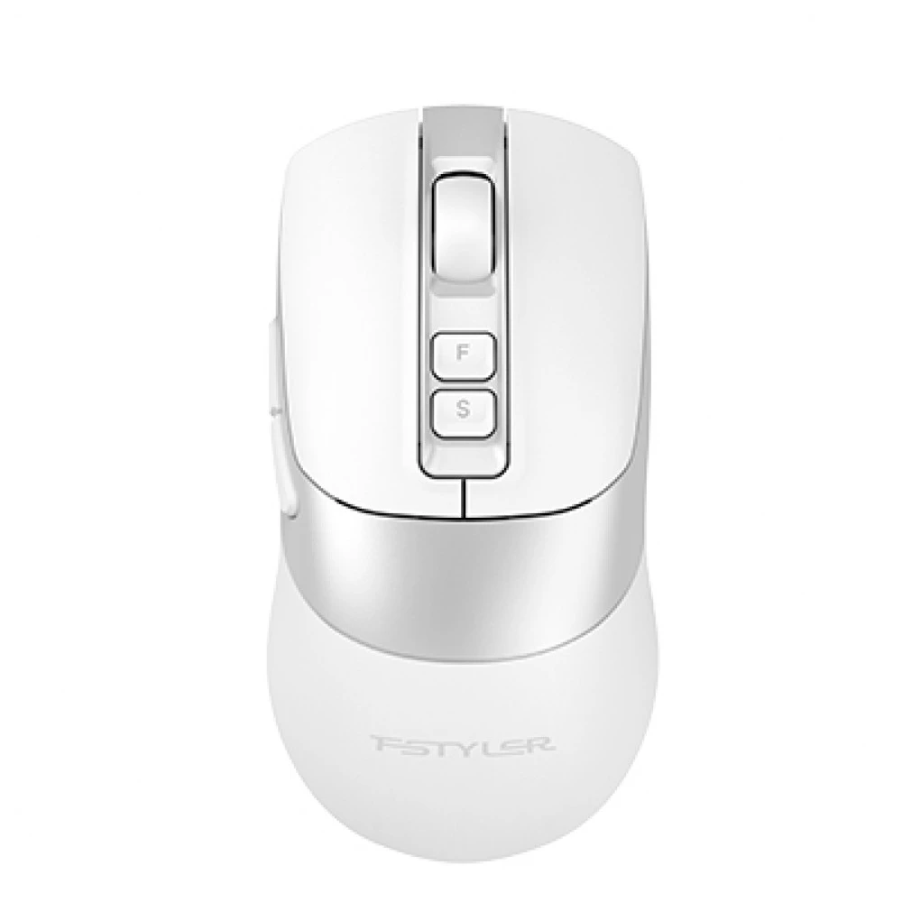 Мышь беспроводная A4tech Fstyler FB50CSPlus White