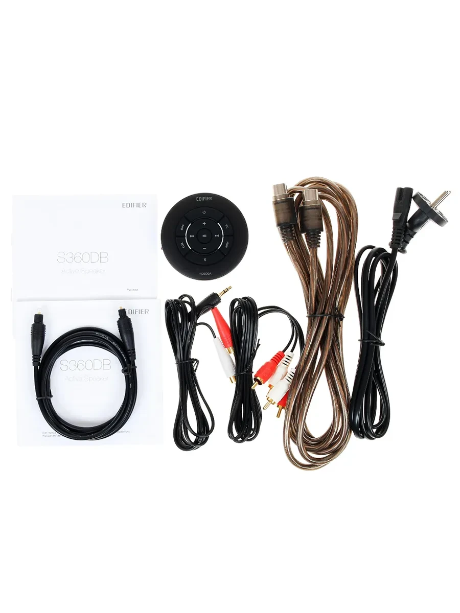 Акустическая система Bluetooth Edifier S360DB Brown <2.1, RMS 155ВТ, PC/AUX/OPT/COX/BT, Пульт> — 5