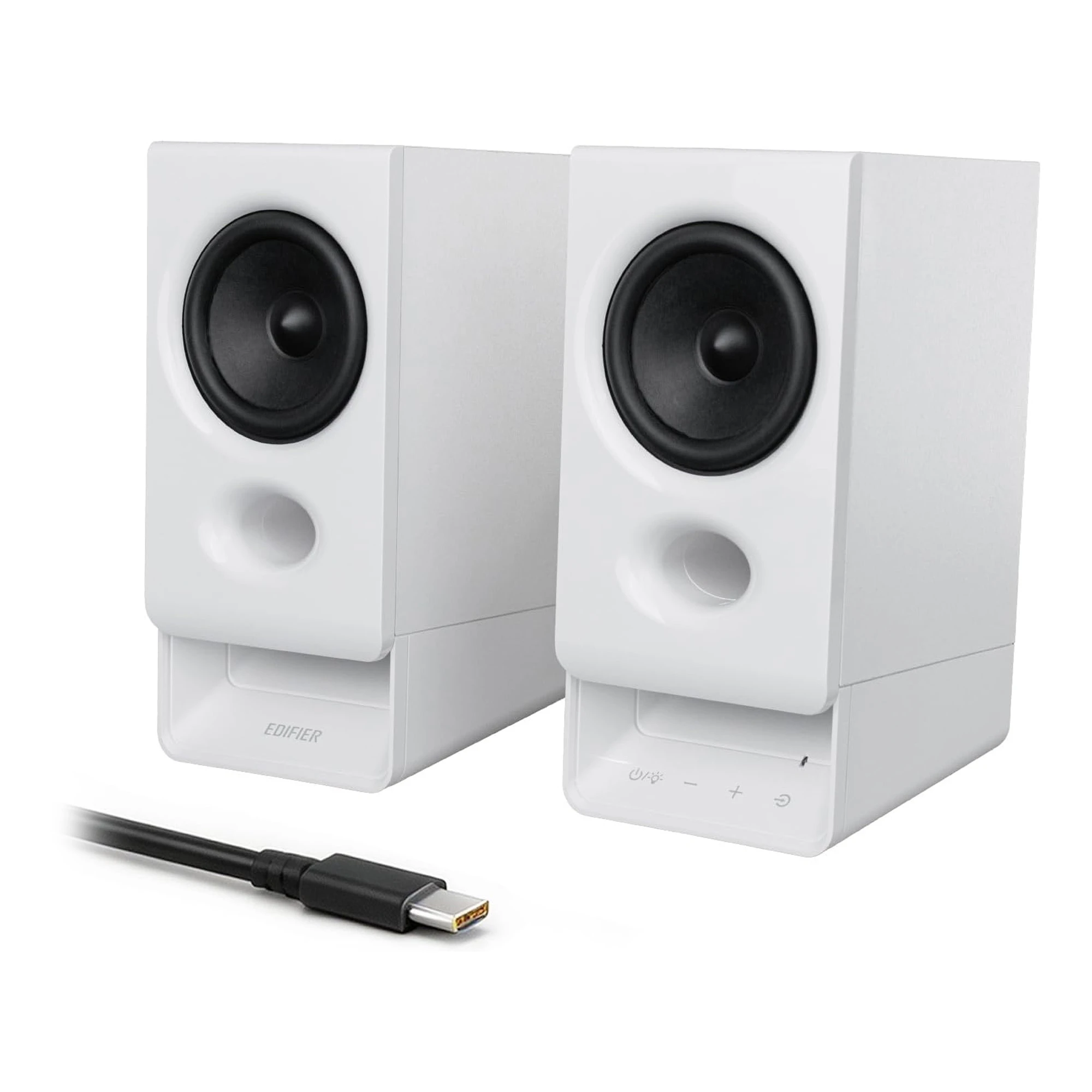 Акустическая система Bluetooth Edifier R20BT White <2.0, RMS 5Вт, 73Гц-20кГц, BT6.0, AUX, USB-C>