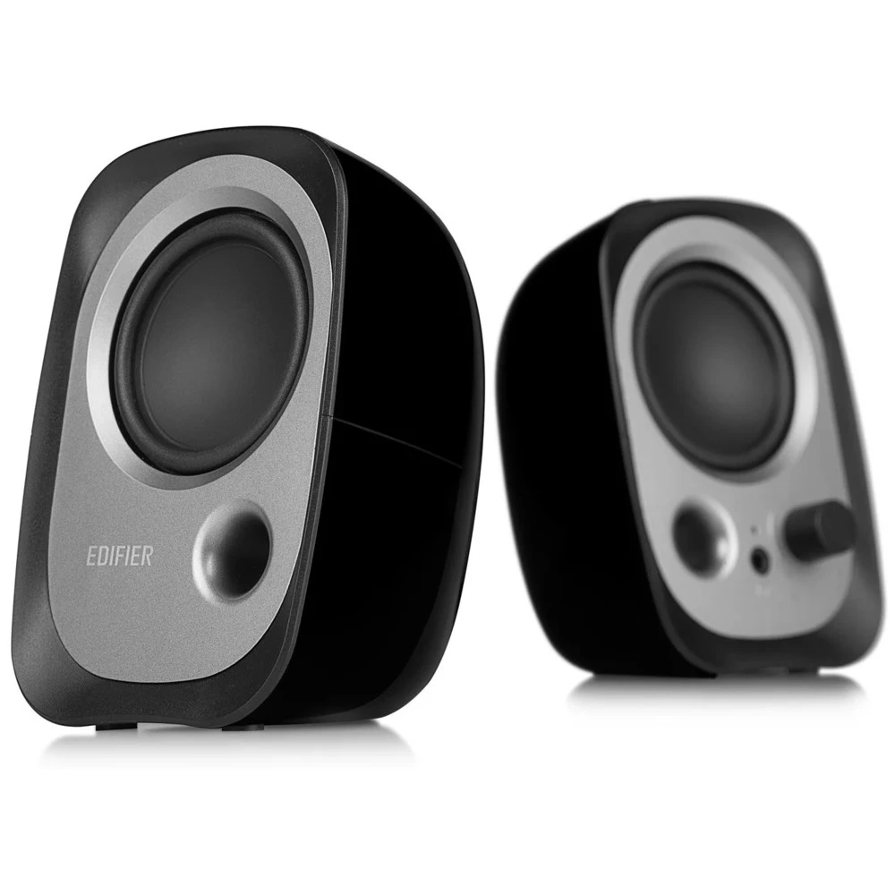 Акустическая система Edifier R12U Black v2 <2.0, RMS 4Вт, USB, AUX>