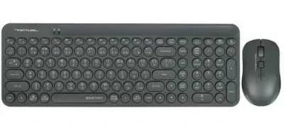 Клавиатура+мышь беспроводная A4tech Fstyler FG3300 Air2 Grey