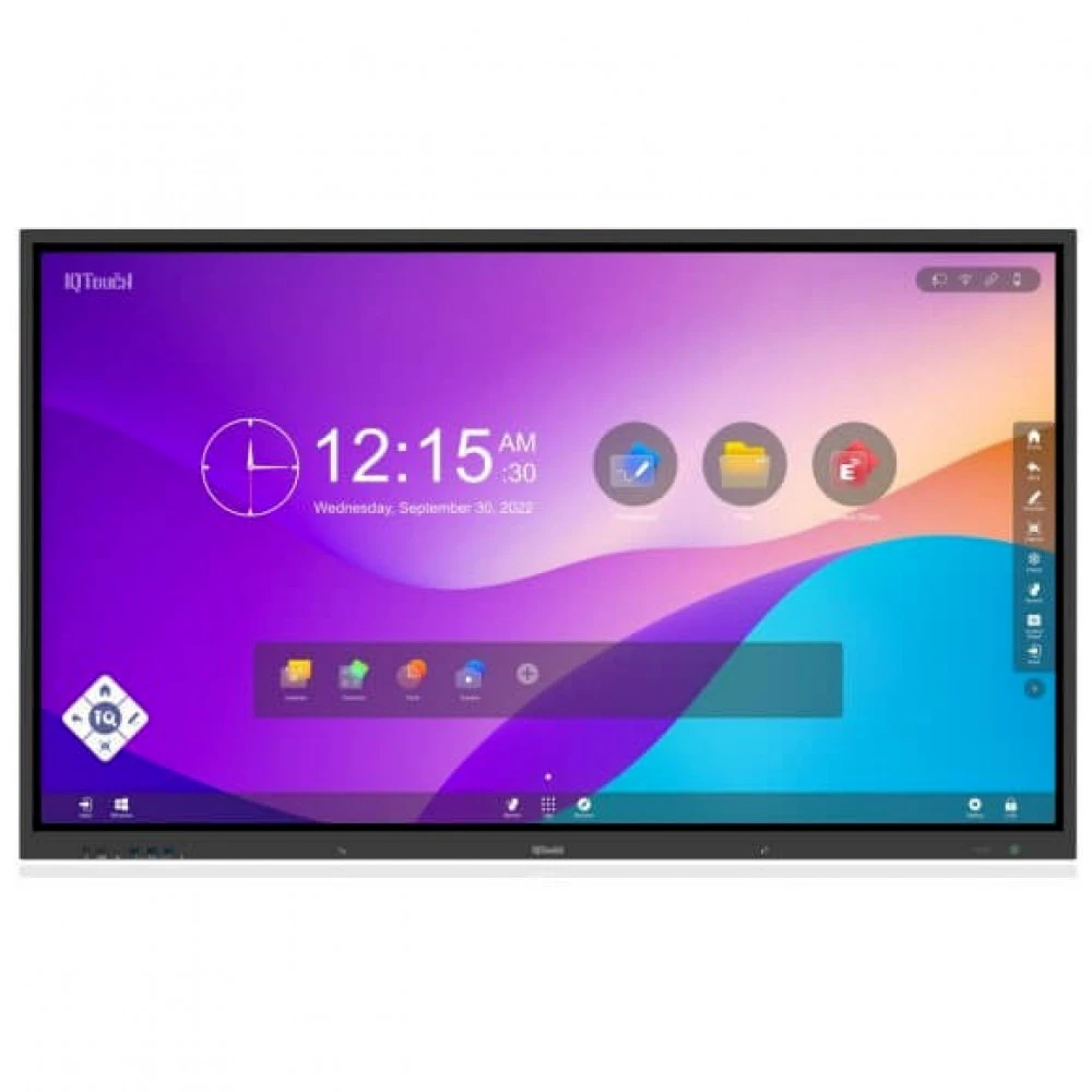 Интерактивная LED панель 75" IQTouch HA1100 PRO <20 касаний, 3840*2160, 4K UHD, Android 11 8G/64>