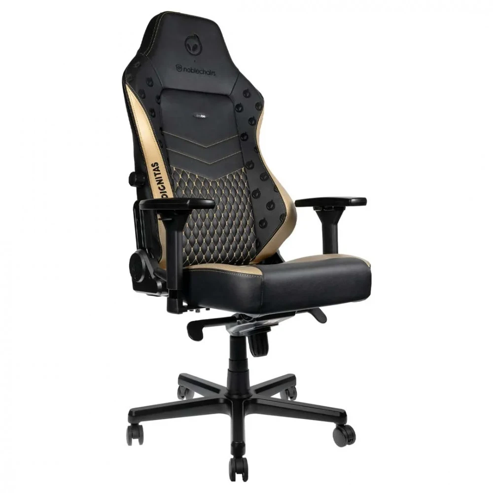 Игровое кресло Noblechairs HERO Dignitas Edition <Экокожа, подлокотник 4D, газлифт 4>