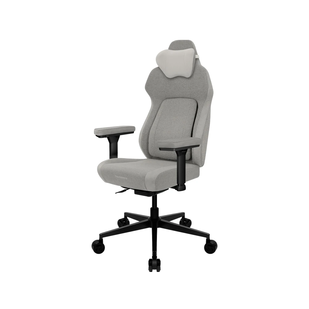 Игровое кресло ThunderX3 CORE Smart-Loft Light Grey <Ткань, подлокотник 3D, газлифт 4>