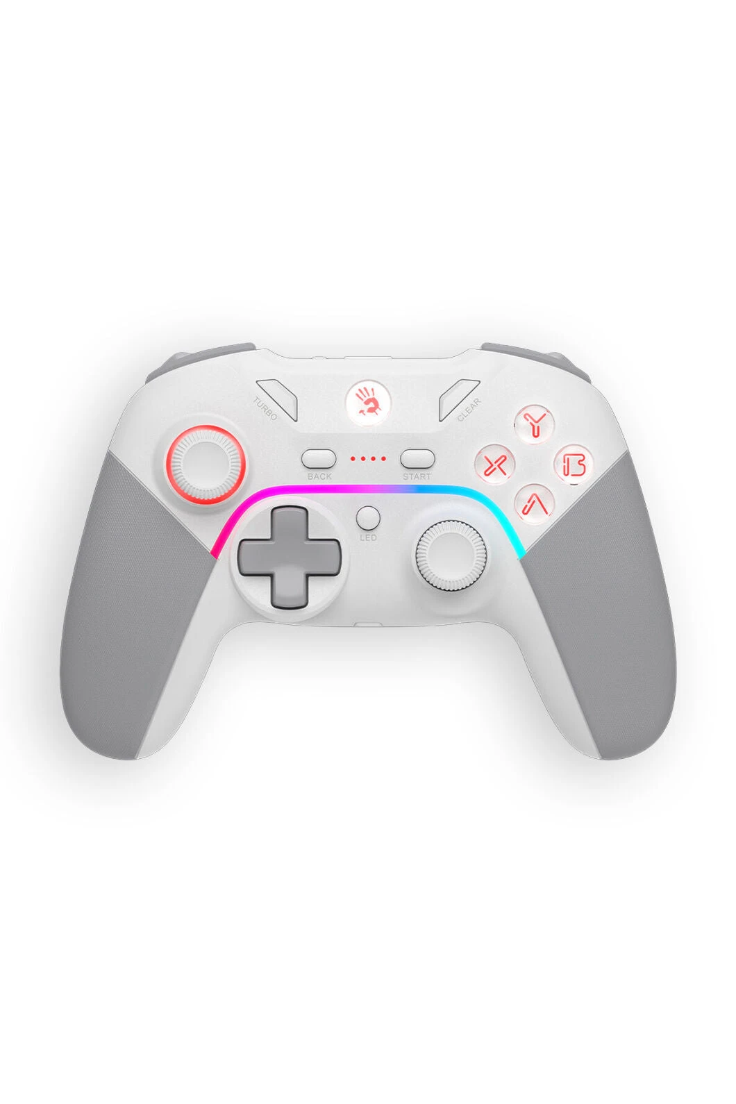 Игровой контроллер Bloody GPW70 Sports White <2,4Ghz + USB, 600mAh, до 13Ч, PC, PS3, Andr, Switch>