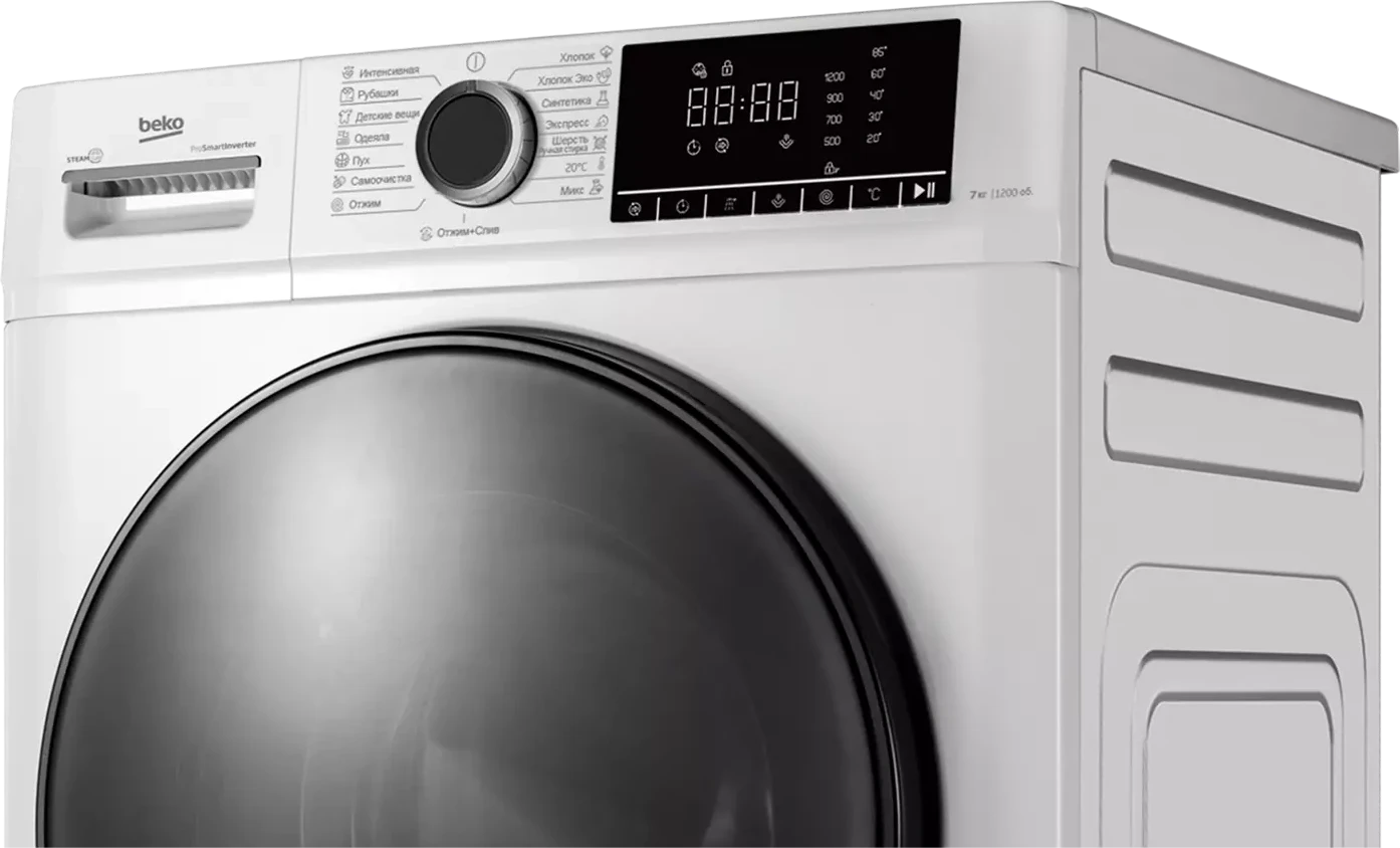Стиральная машина Beko B1WFM272WWP <7 кг,15 программ, глубина 47.4 см> — 3