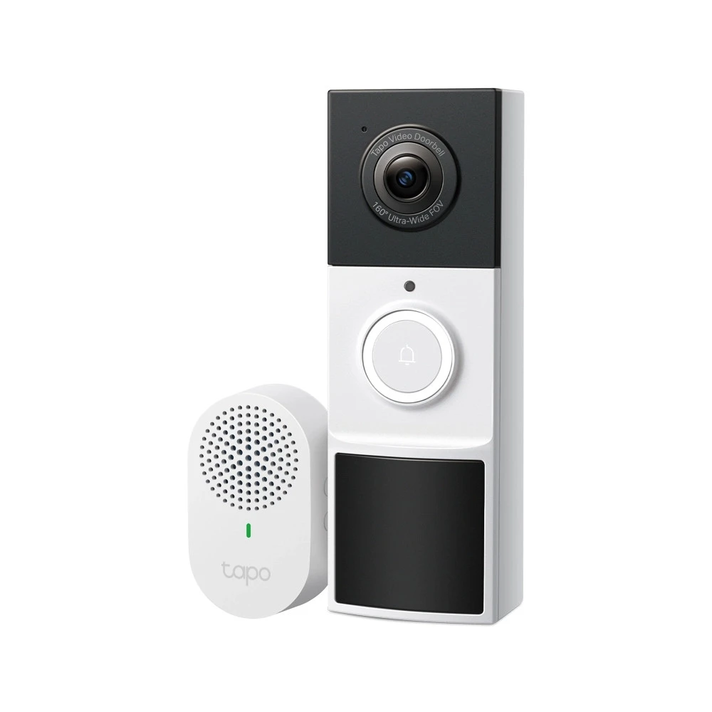 Умный дверной глазок 3MP (2K) с питанием от аккумулятора Tapo D210